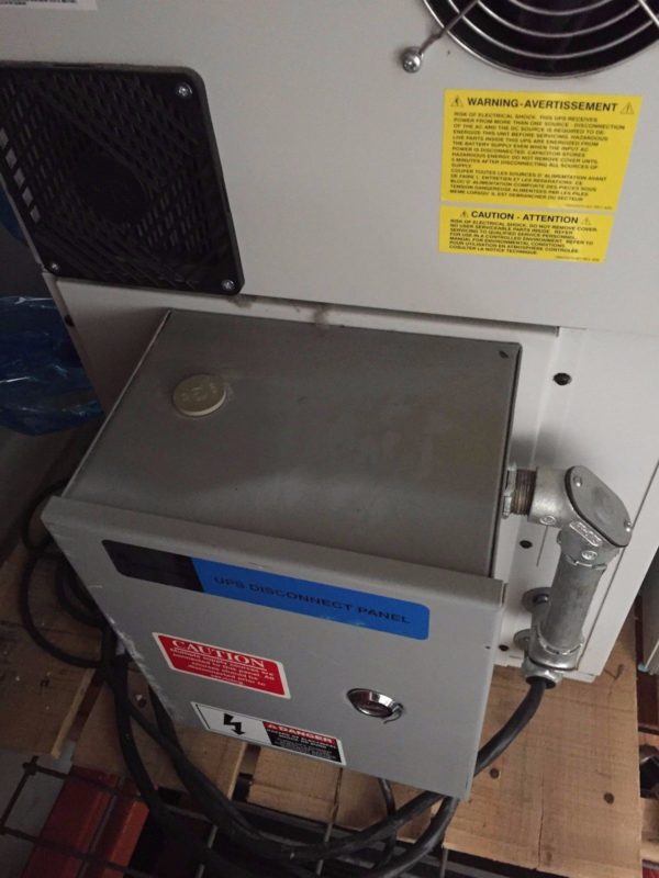 Powerware UPS Cabinet,  Part Number: PF1221125UE0000